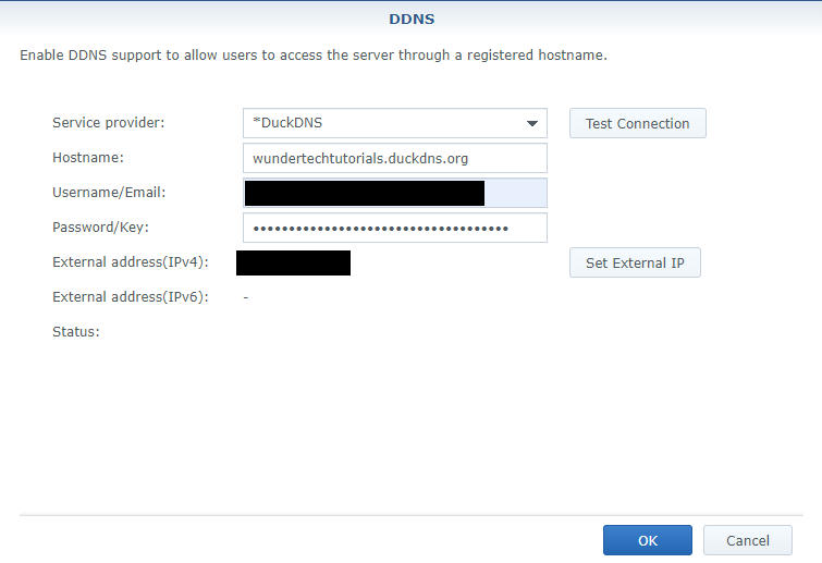 ddns service provider hostname