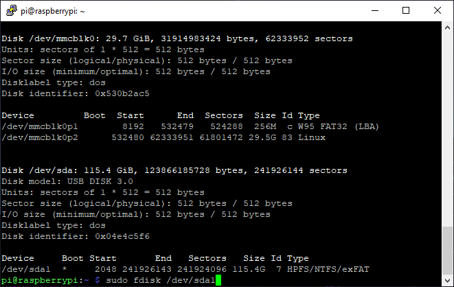 format disk