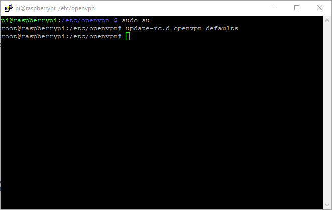 updating rc.d openvpn file