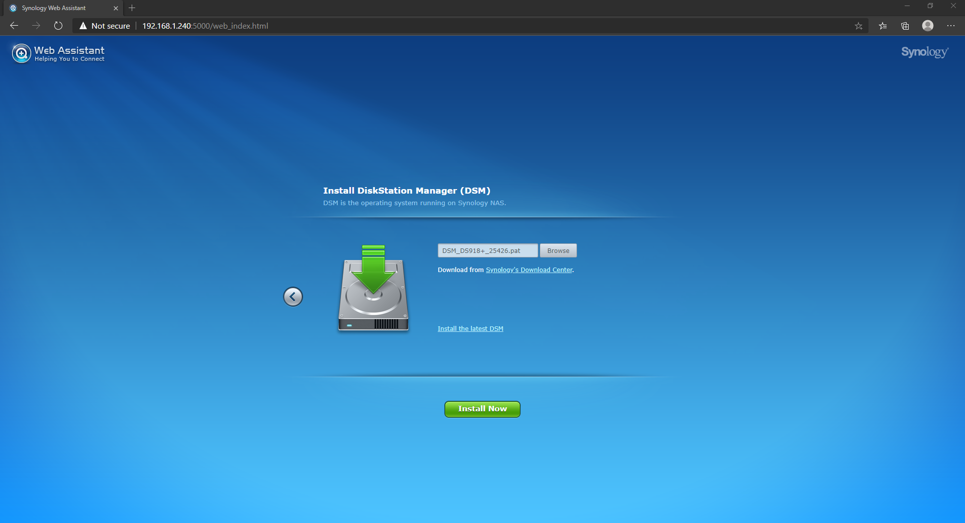 How to Install Xpenology on a Linux KVM/QEMU Virtual Machine! 15 operating system selection