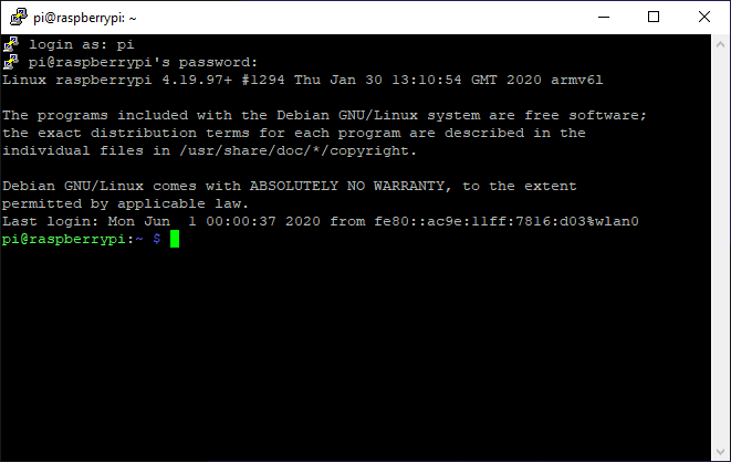 pi-hole raspberry pi main ssh screen