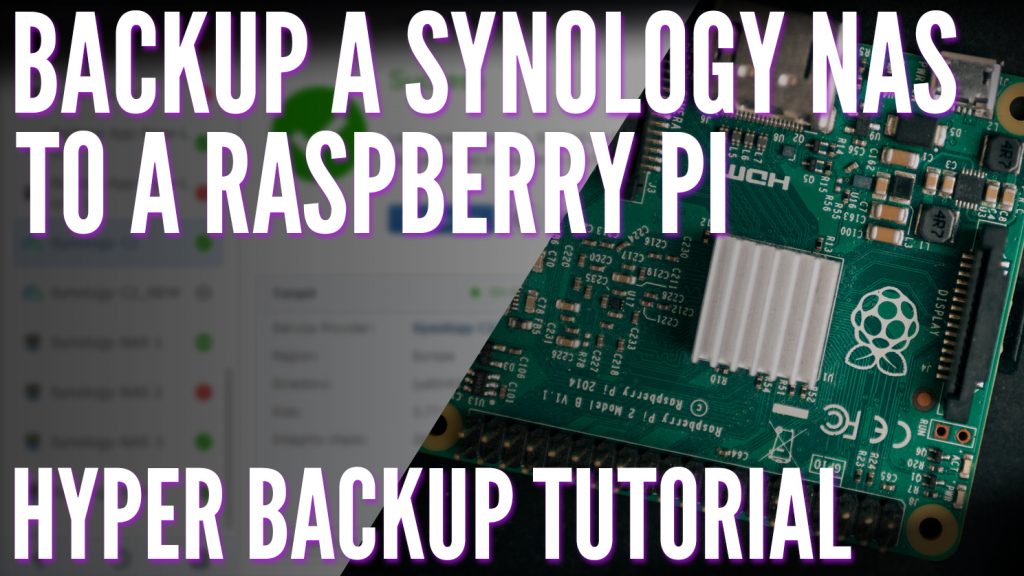 synology backblaze backup