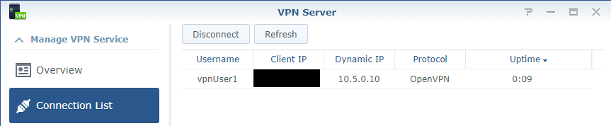 ip address for vpn user 1