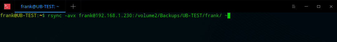 Use Rsync to Restore Backed Up Files From a Synology NAS to a Linux PC! 4 running rsync command