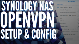 Synology NAS OpenVPN Setup & Configuration