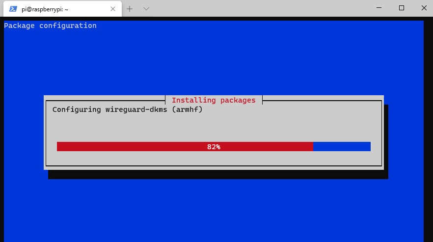 wireguard raspberry pi isntall