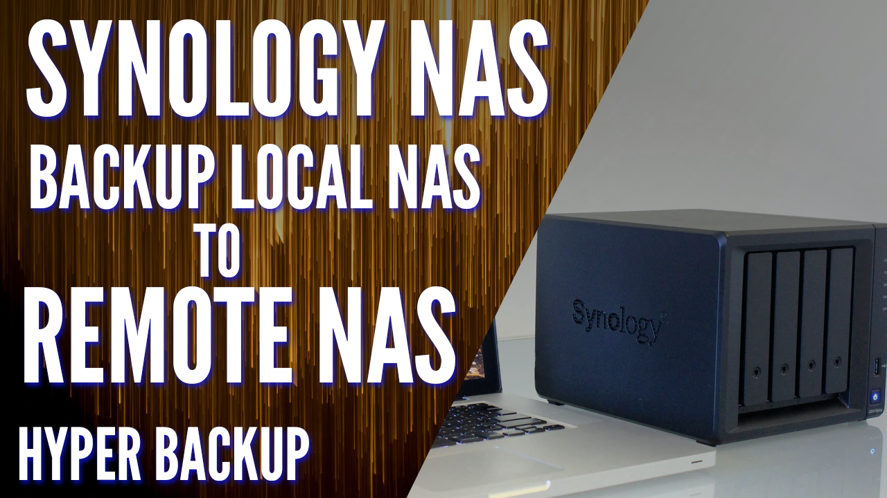 Backup a Synology NAS to a Remote NAS
