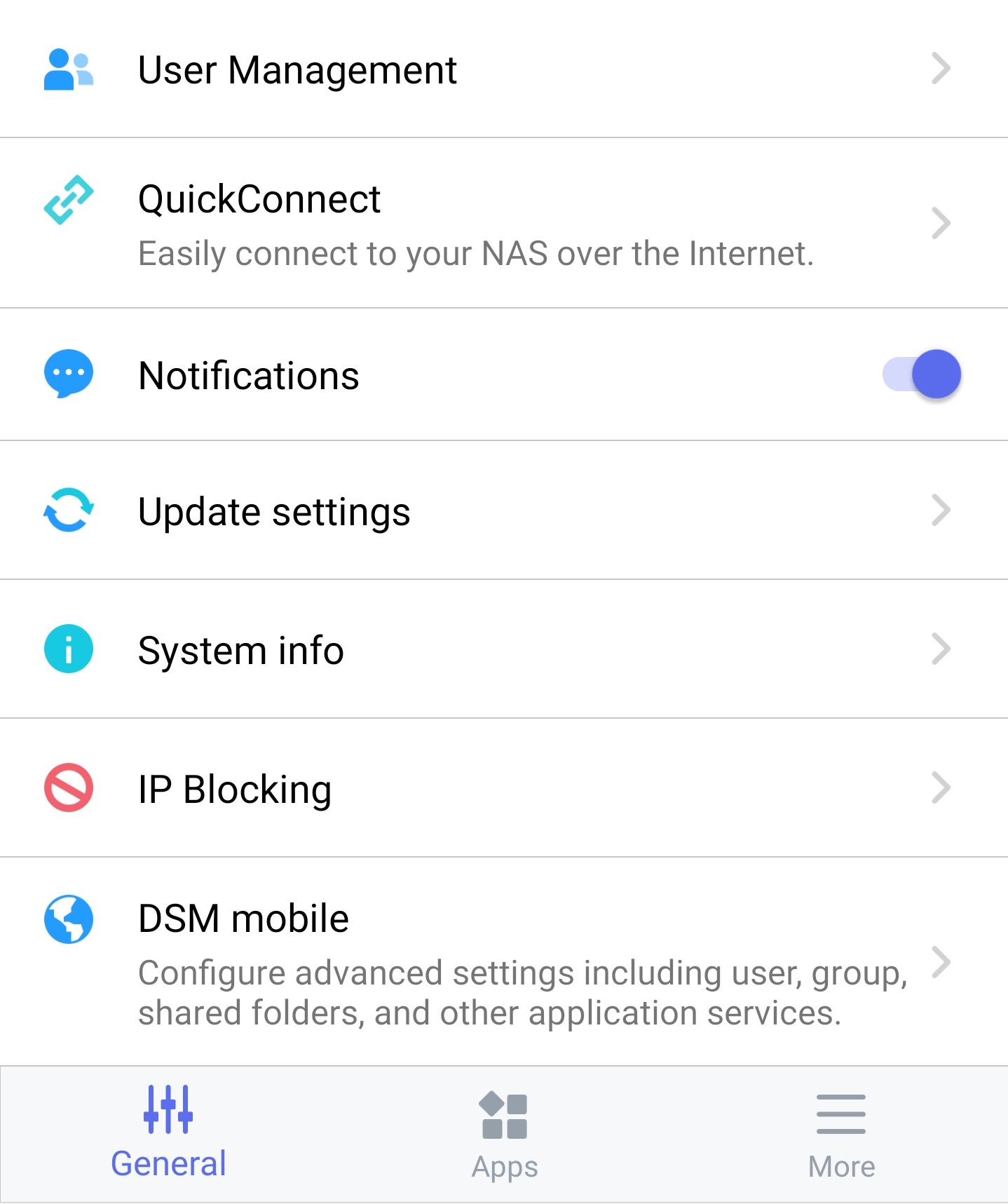 mobile device setup and configuration for notifications
