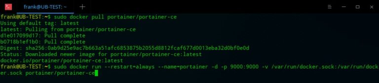 portainer debian portainer debian