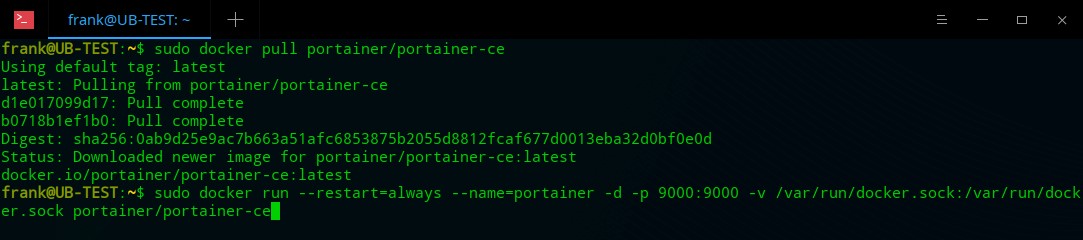 如何在 debian 上安装 docker 和 portainer - 下载 portainer 容器