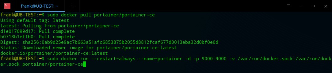 如何在 debian 上安装 docker 和 portainer - 下载 portainer 容器