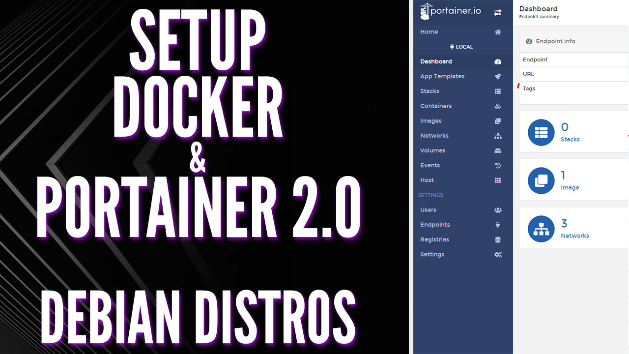 Read more about the article Install Docker & Portainer 2.0 on Debian Based Distros!