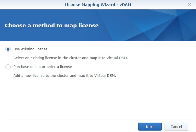 Virtual DSM License