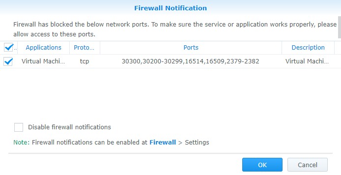 firewall rule creation