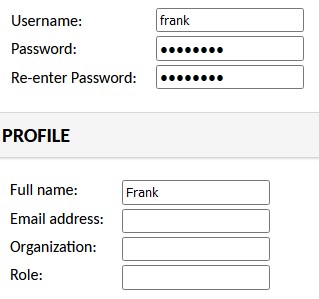 raspberry pi apache guacamole - user profile