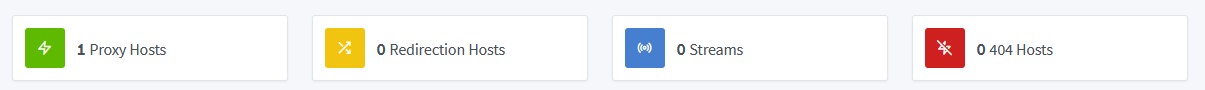 nginx proxy server dashboard