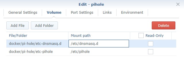 How to Use Synology NAS Docker - volume settings in docker