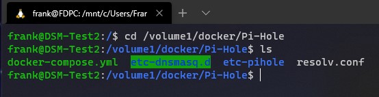 how to connect to a folder in terminal 