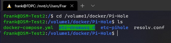 how to connect to a folder in terminal