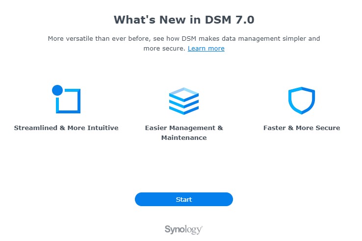 synology dsm 7.0 install