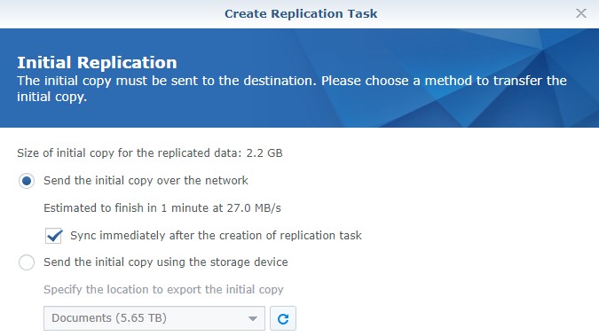 data that will be sent over the network