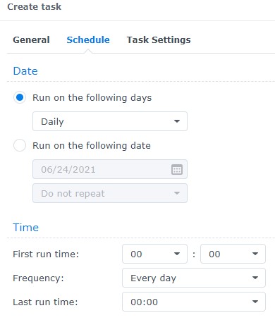 recycle bin emptying schedule