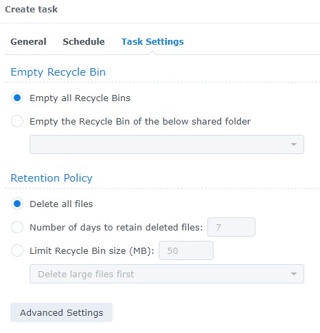 what to empty in recycle bin