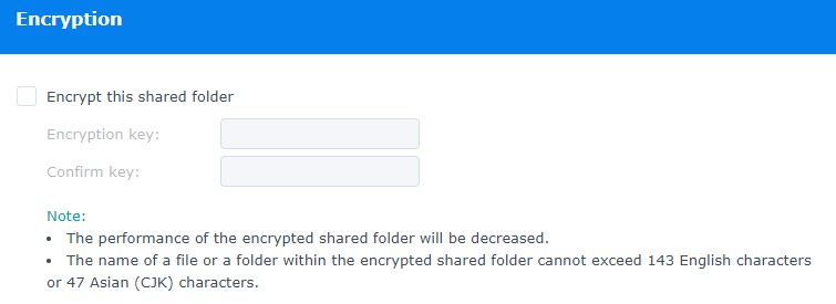 folder encryption