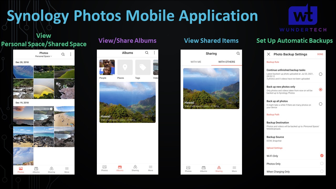 synology photos mobile applications