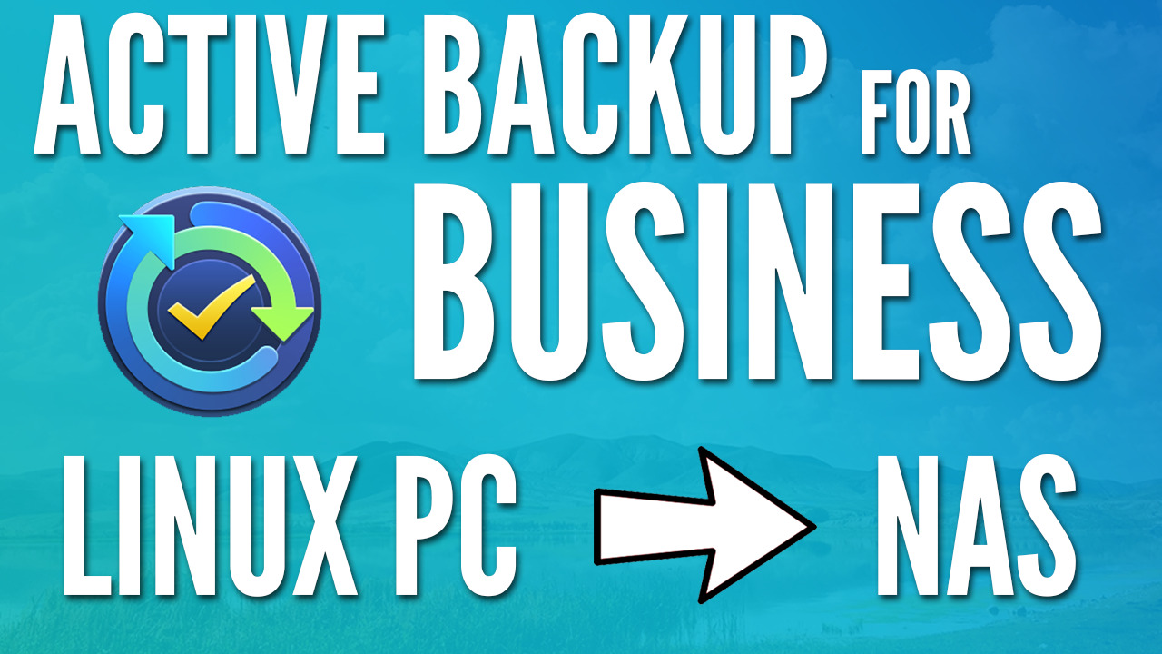 How to Back Up a Linux PC to a Synology NAS using Active Backup for Business