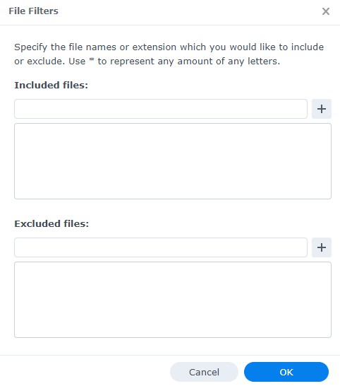 file filters and how they can be used in hyper backup