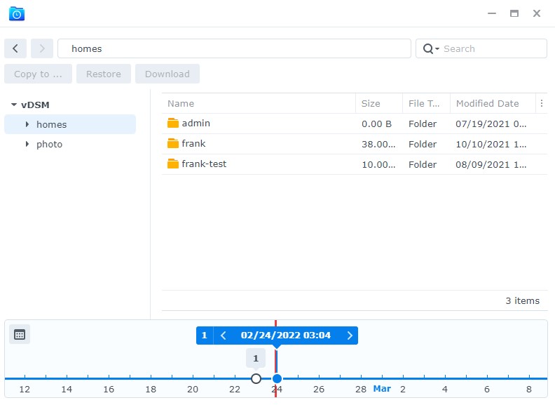 hyper backup explorer and how to restore files