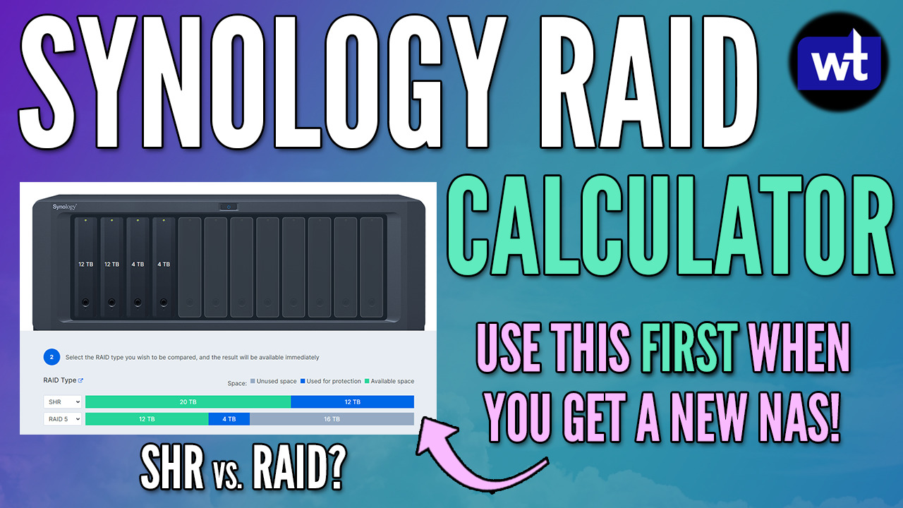Read more about the article Synology RAID Calculator: SHR vs. RAID?