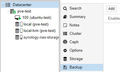 automatically backing up VMs