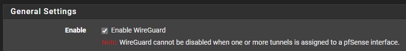 How to Set Up WireGuard on pfSense 4 enable wireguard so it's accessible