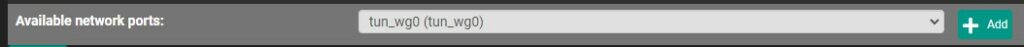 How to Set Up WireGuard on pfSense 6 adding the wg0 tunnel