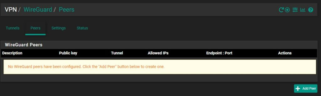 How to Set Up WireGuard on pfSense 15 adding a peer in pfsense