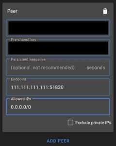 How to Set Up WireGuard on pfSense 24 wireguard android client allowedips full-tunnel
