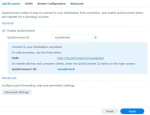 How to Set Up Synology QuickConnect - WunderTech