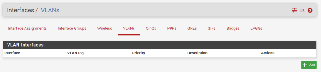 how to set up a vlan in pfsense - selecting the vlans section of pfsense.