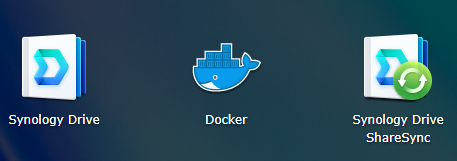 how to set up synology drive sharesync - synology drive sharesync icon in synology dsm.