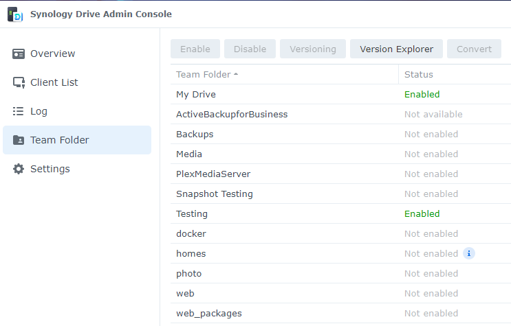 team folders synology drive app team folders synology drive app