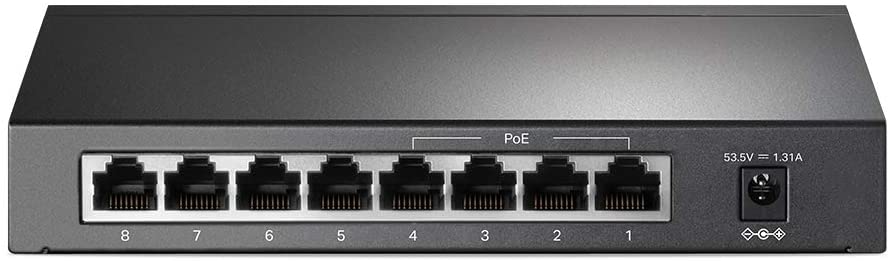 what is the best 8-port poe switch - TP-LINK TL-SG1008P V4