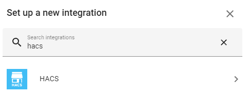 how to install hacs on home assistant - setting up a new integration with hacs.