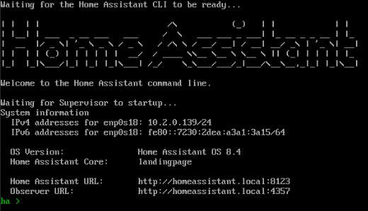 how to install home assistant on proxmox - VM is installed properly and accessible by IP address.