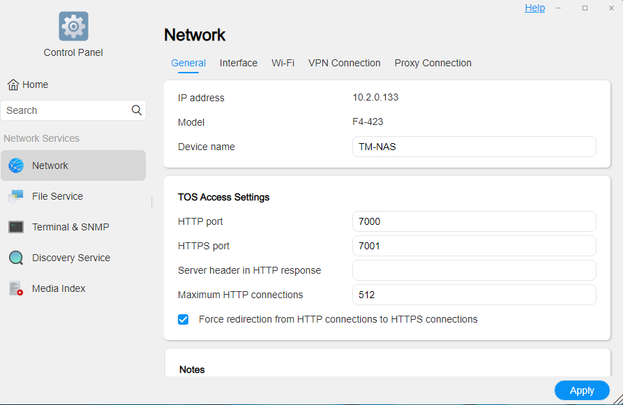 changing the default HTTP/HTTPS ports.