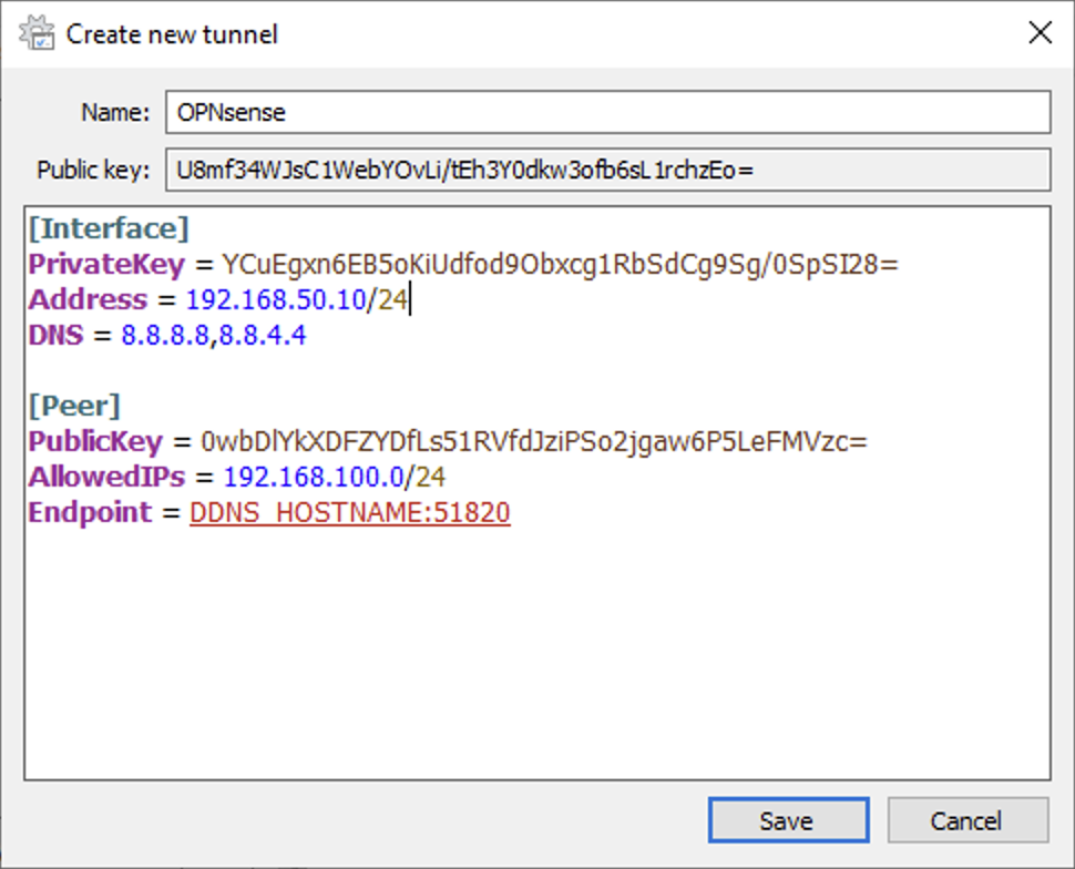 modifying the windows 10 tunnel. WireGuard vs. IPsec