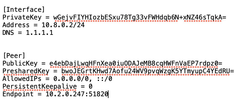 viewing an example configuration file for windows 10.