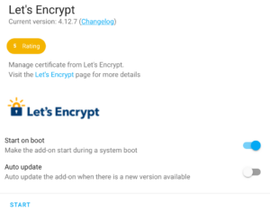starting let's encrypt.