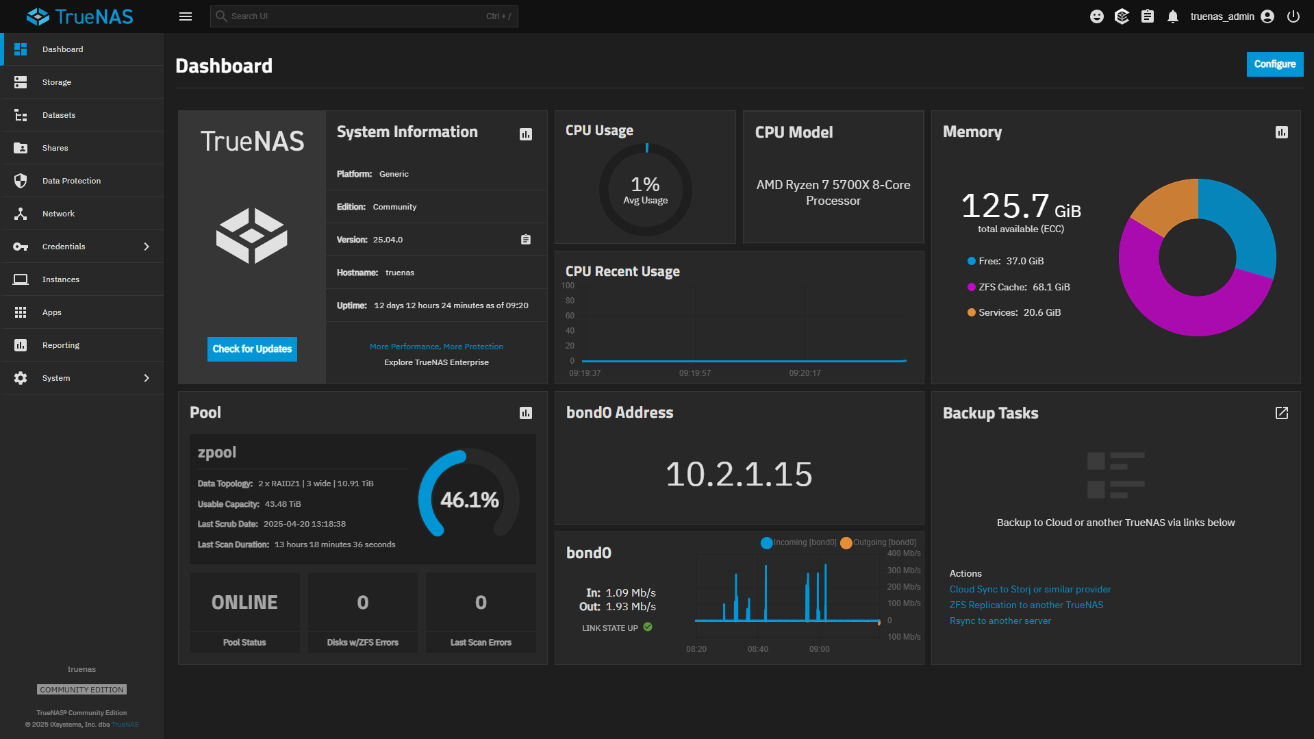 TrueNAS Community Edition